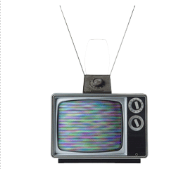 옛 paradiso 홈페이지의 작은 TV